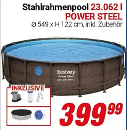 CENTERSHOP Stahlrahmenpool 23.0621 POWER STEEL Angebot