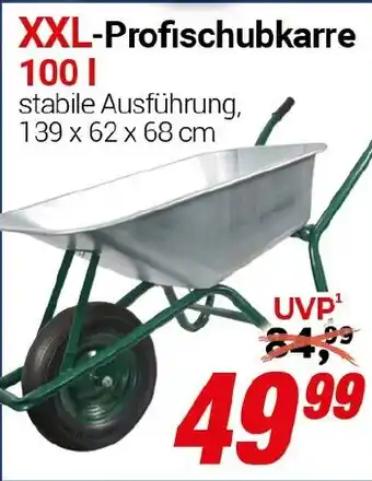 CENTERSHOP XXL-Profischubkarre Angebot
