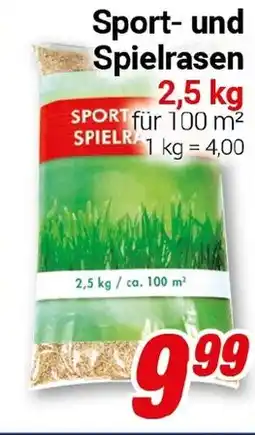 CENTERSHOP Sport- und Spielrasen Angebot