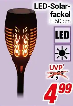 CENTERSHOP LED-Solar- fackel H 50 cm Angebot