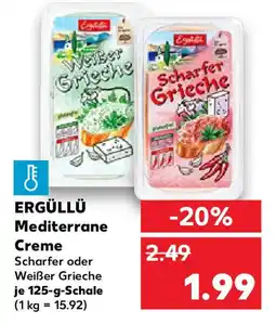 Kaufland ERGÜLLÜ Mediterrane Creme Angebot