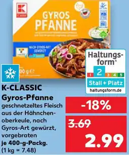 Kaufland K-CLASSIC Gyros-Pfanne Angebot