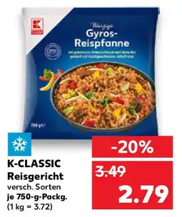 Kaufland K-CLASSIC Reisgericht Angebot