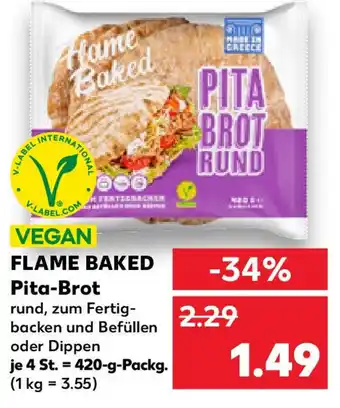 Kaufland FLAME BAKED Pita-Brot Angebot
