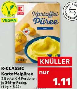 Kaufland K-CLASSIC Kartoffel Püree Angebot