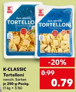 Kaufland K-CLASSIC Tortelloni Angebot