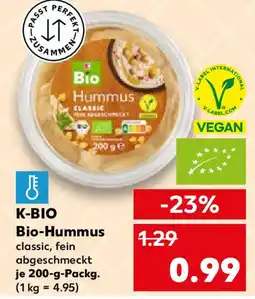 Kaufland K-BIO Bio-Hummus Angebot