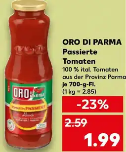 Kaufland ORO DI PARMA Passierte Tomaten Angebot