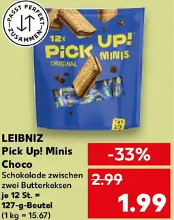 Kaufland LEIBNIZ Pick Up! Minis Choco Angebot
