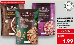 Kaufland K-FAVOURITES Gourmet-Müsli Angebot