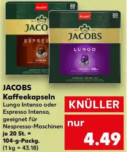 Kaufland JACOBS Kaffeekapseln Angebot