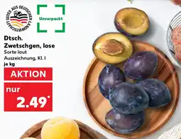 Kaufland Dtsch. Zwetschgen, lose Angebot