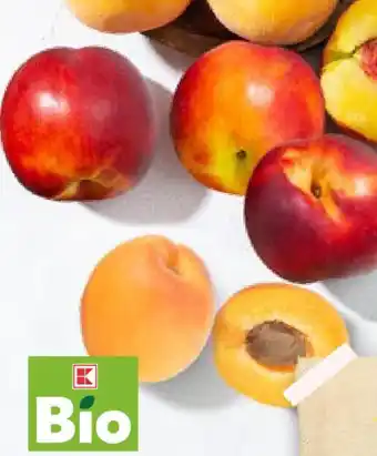 Kaufland Span./ital. Bio-Plattpfirsiche oder -Nektarinen Angebot