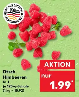 Kaufland Dtsch. Himbeeren Angebot