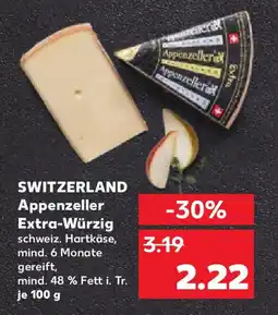 Kaufland SWITZERLAND Appenzeller Extra-Würzig Angebot