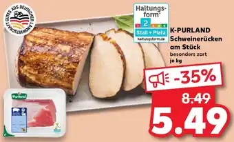 Kaufland K-PURLAND Schweinerücken Angebot