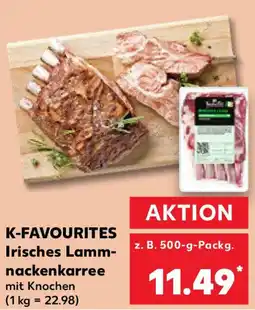 Kaufland K-FAVOURITES Irisches Lamm- nackenkarree Angebot