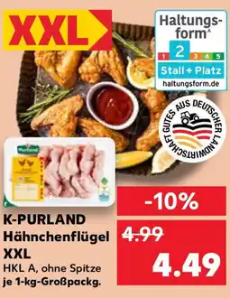 Kaufland K-PURLAND Hähnchenflügel XXL Angebot
