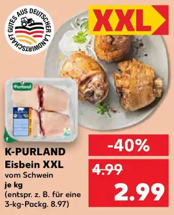 Kaufland K-PURLAND Eisbein XXL Angebot