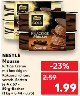 Kaufland NESTLÉ Mousse Angebot