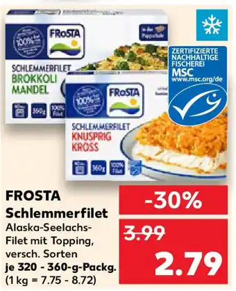 Kaufland FROSTA Schlemmerfilet Angebot