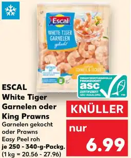 Kaufland ESCAL White Tiger Garnelen oder King Prawns Angebot