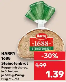 Kaufland HARRY 1688 Steinofenbrot Angebot