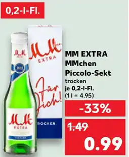 Kaufland MM EXTRA MMchen Piccolo-Sekt Angebot