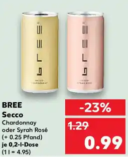 Kaufland BREE Secco Angebot