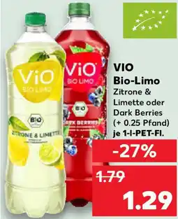 Kaufland ViO Bio-Limo Angebot