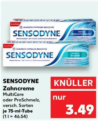 Kaufland SENSODYNE Zahncreme Angebot