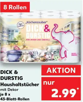 Kaufland DICK & DURSTIG Haushaltstücher Angebot