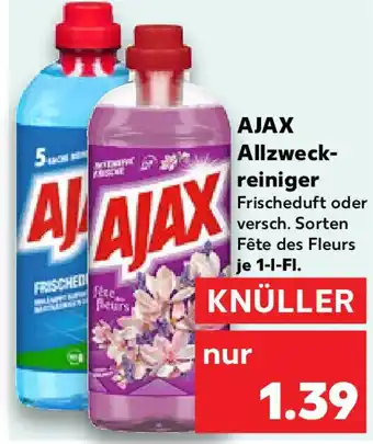 Kaufland AJAX Allzweck- reiniger Angebot