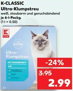 Kaufland K-CLASSIC Ultra-Klumpstreu Angebot