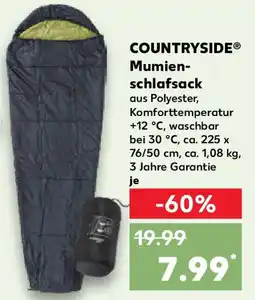Kaufland COUNTRYSIDE Mumien- schlafsack Angebot