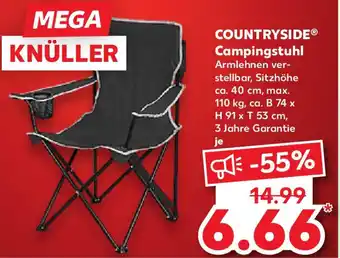 Kaufland COUNTRYSIDE Campingstuhl Angebot