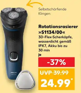 Kaufland Rotationsrasierer S1134/00 Angebot