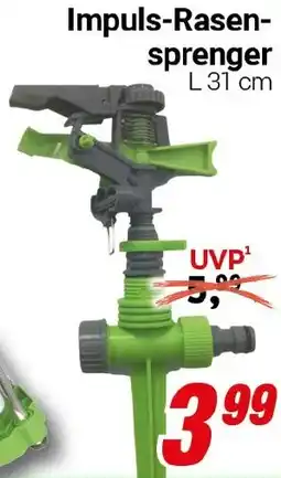 CENTERSHOP Impuls-Rasensprenger L 31 cm Angebot