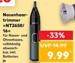 Kaufland Nasenhaar- trimmer NT2650/16 Angebot