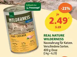 Fressnapf REAL NATURE WILDERNESS Nassnahrung für Katzen. Angebot