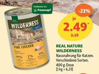 Fressnapf REAL NATURE WILDERNESS Nassnahrung für Katzen. Angebot