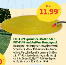Fressnapf FIT+FUN Sprinkler-Matte Angebot