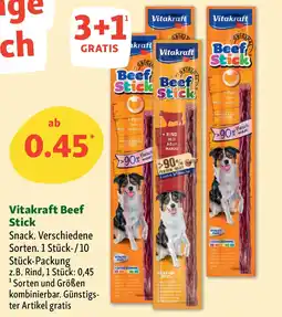 Fressnapf Vitakraft Beef Stick Snack. Angebot
