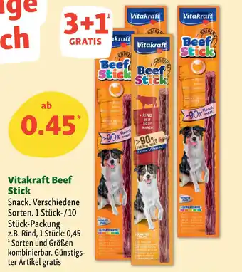 Fressnapf Vitakraft Beef Stick Snack. Angebot