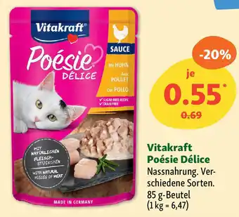Fressnapf Vitakraft Poésie Délice Nassnahrung. Angebot