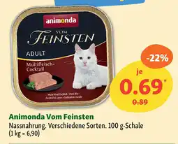 Fressnapf Animonda Vom Feinsten Nassnahrung. Angebot