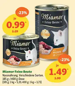 Fressnapf Miamor Feine Beute Nassnahrung. Angebot