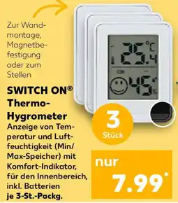 Kaufland SWITCH ON Thermo- Hygrometer Angebot