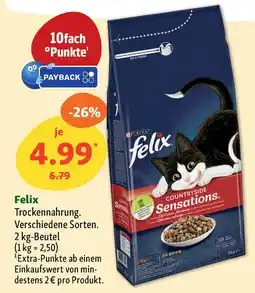Fressnapf Felix Trockennahrung. Angebot