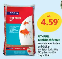 Fressnapf FIT+FUN Teichfischfutter Angebot